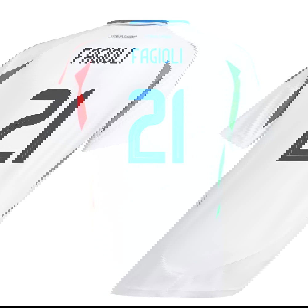 2024-2025 Italy Away Shirt (Kids) (FAGIOLI 21)
