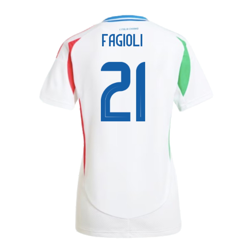 2024-2025 Italy Away Shirt (Ladies) (FAGIOLI 21)