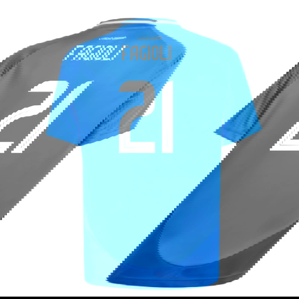 2024-2025 Italy Home Shirt (Kids) (FAGIOLI 21)