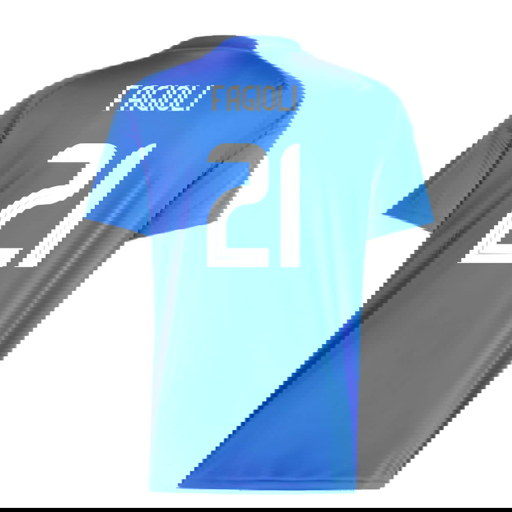 2024-2025 Italy Home Fan Jersey (FAGIOLI 21)