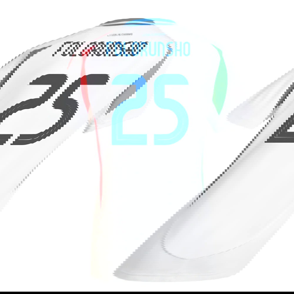 2024-2025 Italy Away Shirt (Ladies) (FOLORUNSHO 25)