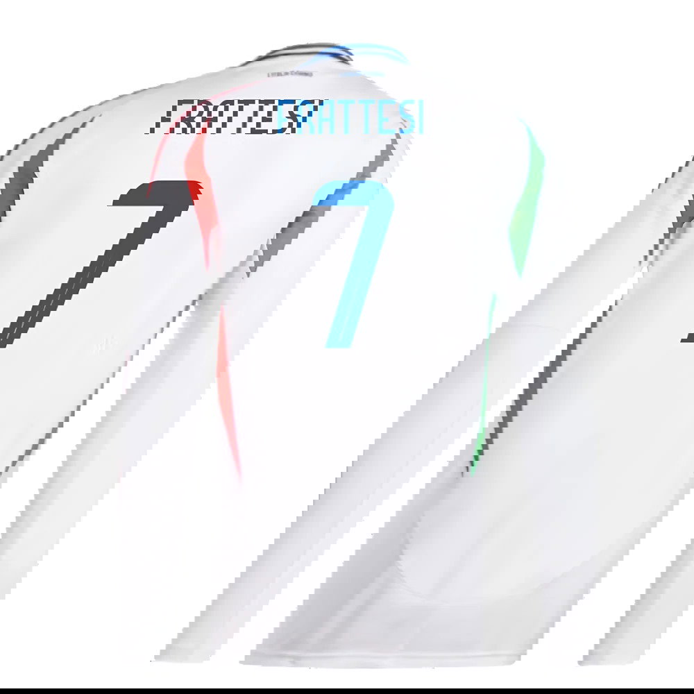 2024-2025 Italy Long Sleeve Away Shirt (FRATTESI 7)