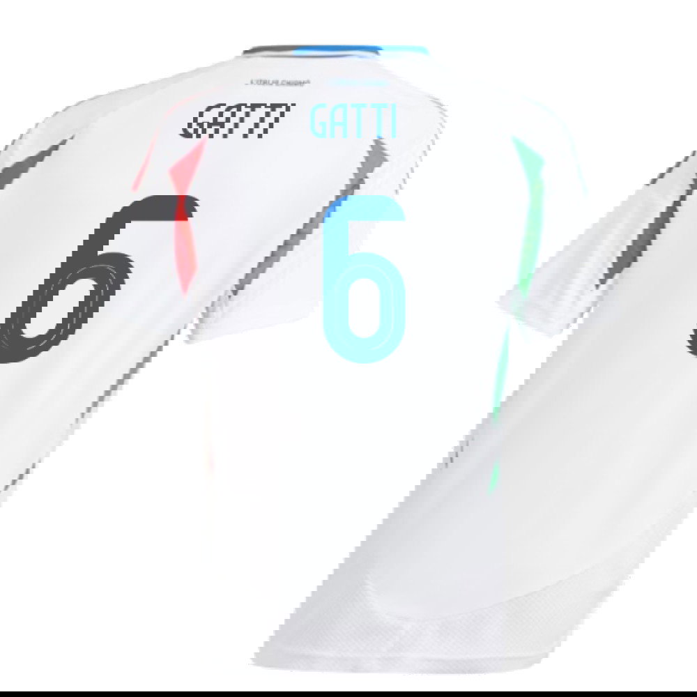 2024-2025 Italy Away Shirt (Kids) (GATTI 6)