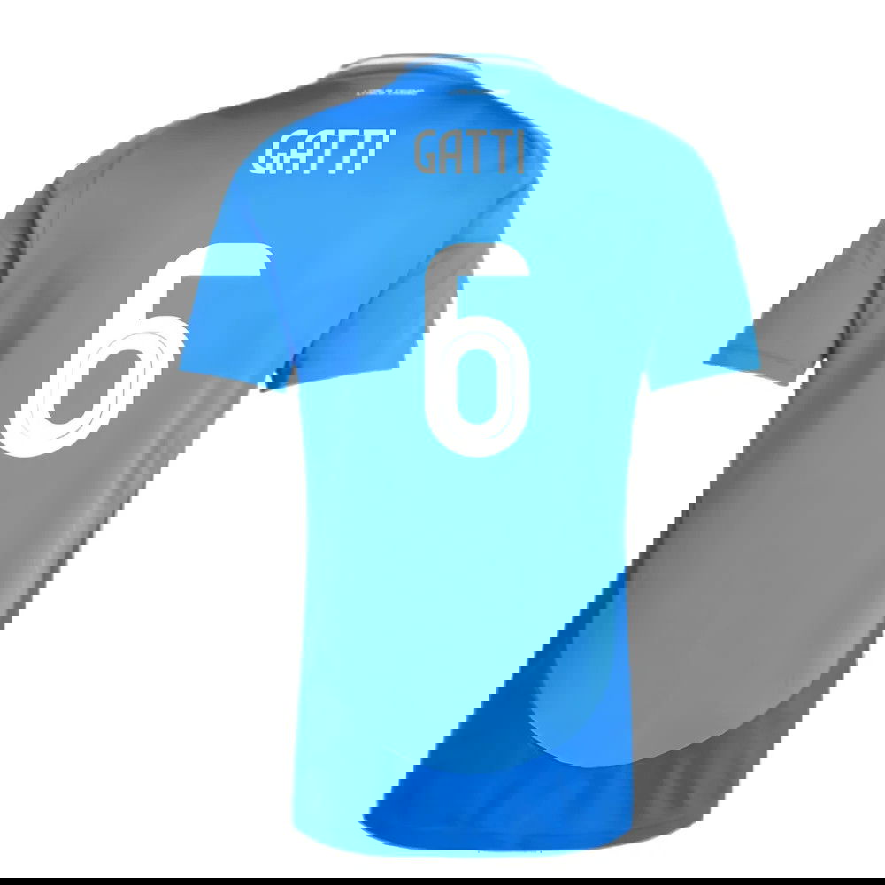 2024-2025 Italy Home Shirt (GATTI 6)