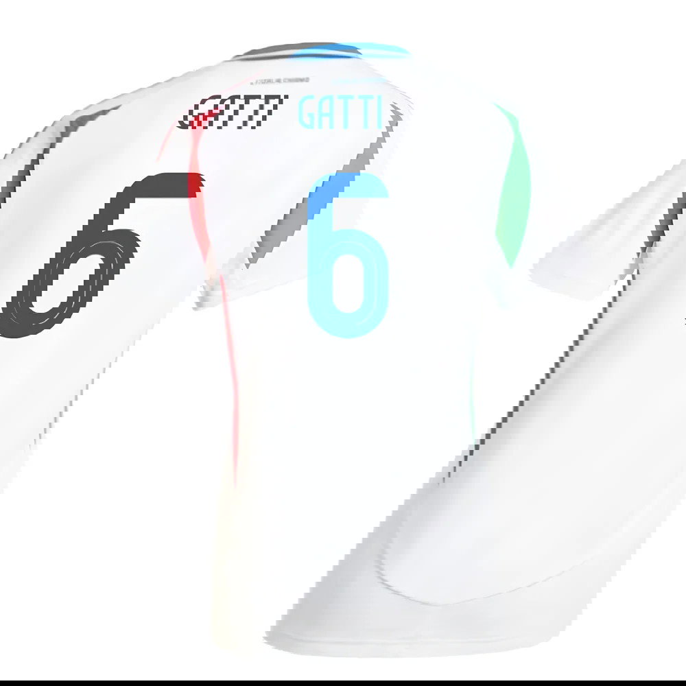 2024-2025 Italy Away Shirt (Ladies) (GATTI 6)