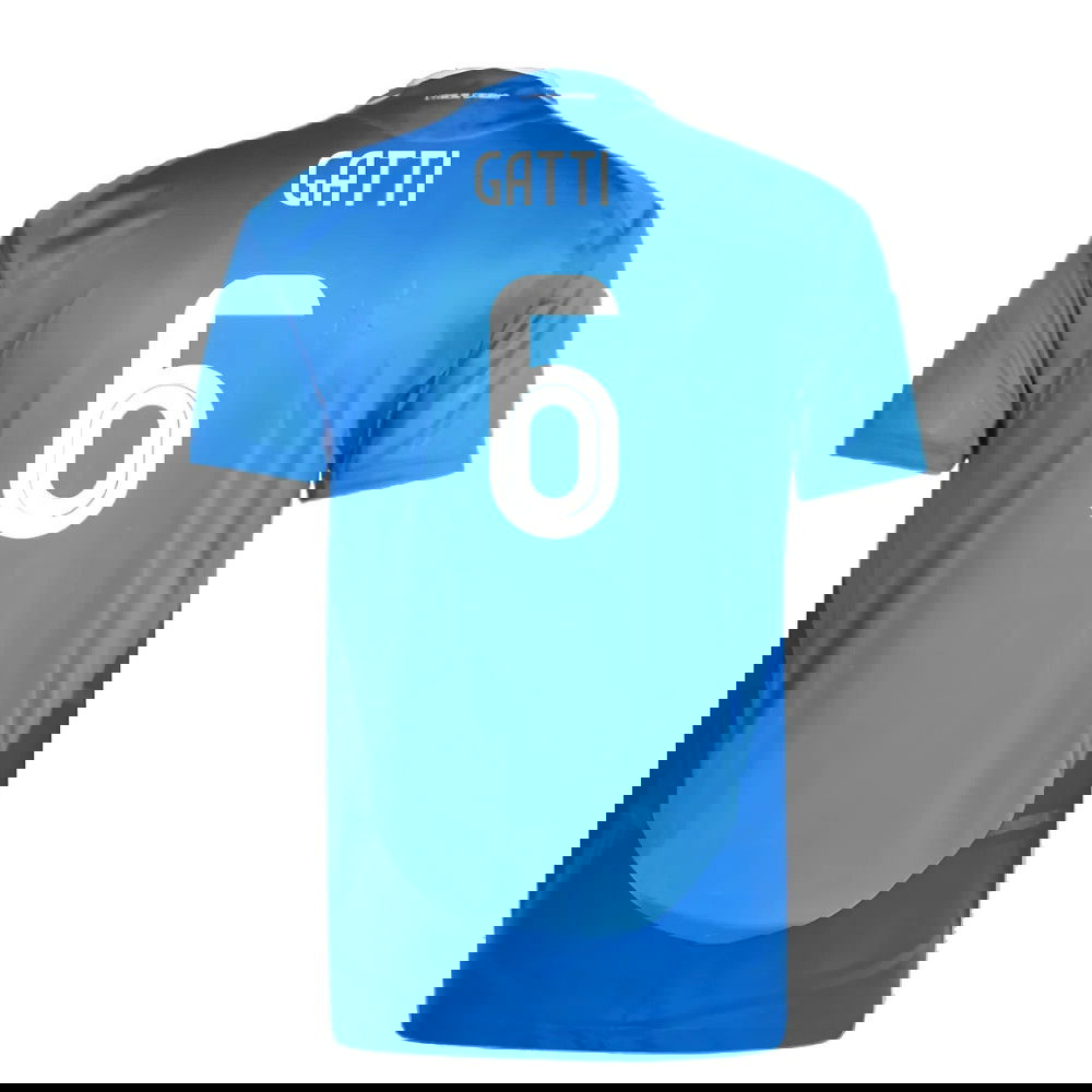 2024-2025 Italy Authentic Home Shirt (GATTI 6)