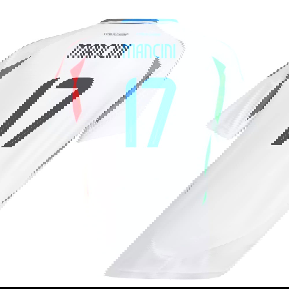 2024-2025 Italy Away Shirt (Kids) (MANCINI 17)