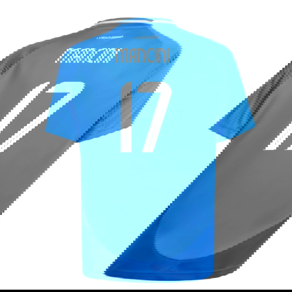2024-2025 Italy Home Shirt (Kids) (MANCINI 17)