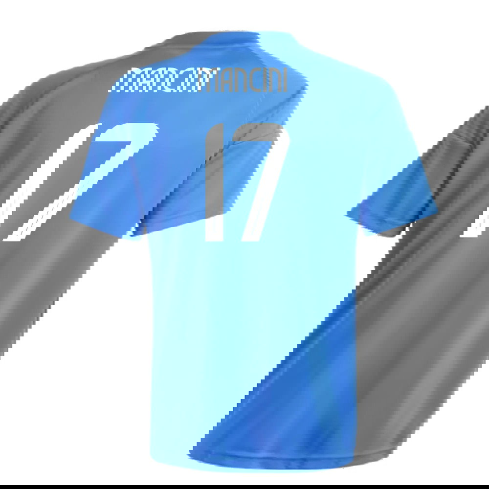 2024-2025 Italy Home Fan Jersey (Kids) (MANCINI 17)