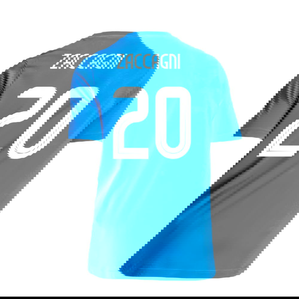2024-2025 Italy DNA Graphic Tee (Blue) (ZACCAGNI 20)