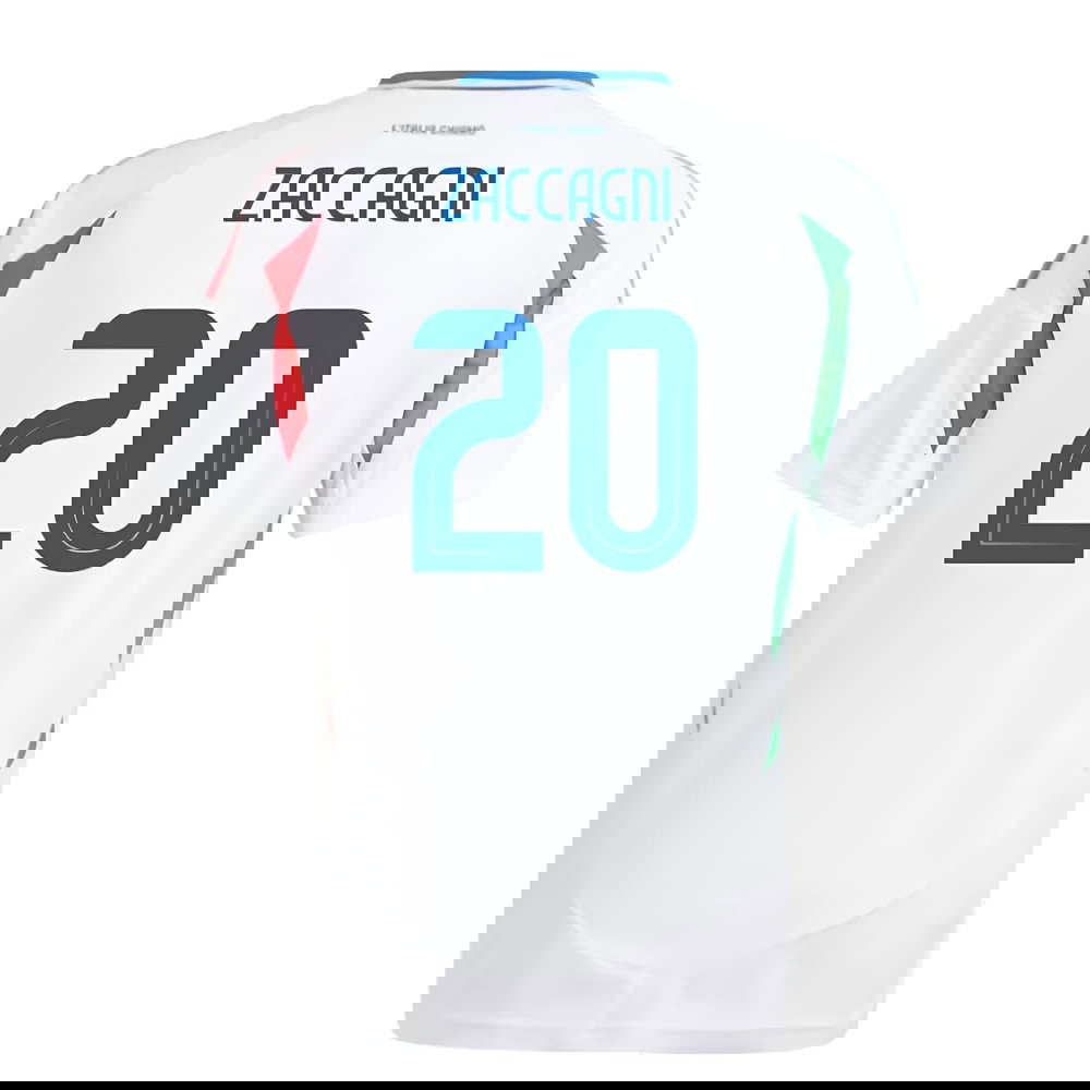 2024-2025 Italy Away Shirt (Kids) (ZACCAGNI 20)