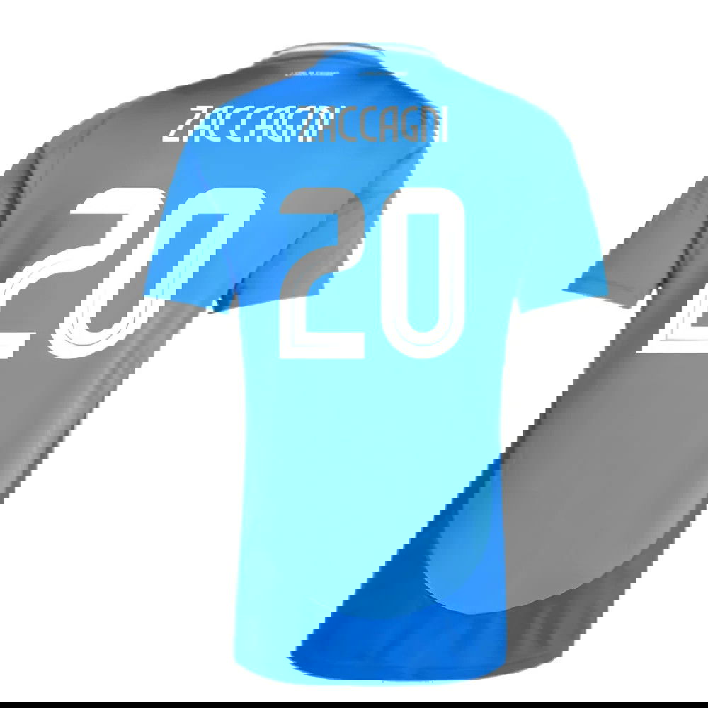 2024-2025 Italy Home Shirt (ZACCAGNI 20)