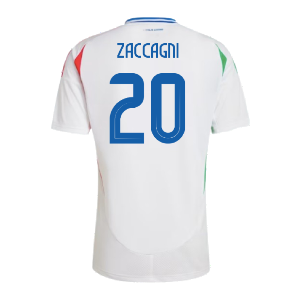 2024-2025 Italy Away Shirt (ZACCAGNI 20)