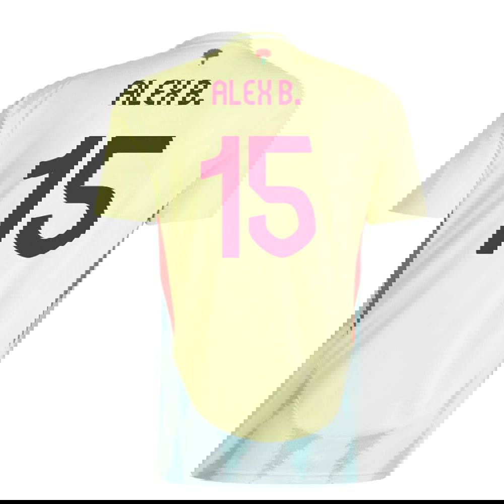 2024-2025 Spain Away Shirt (Ladies) (Alex B. 15)