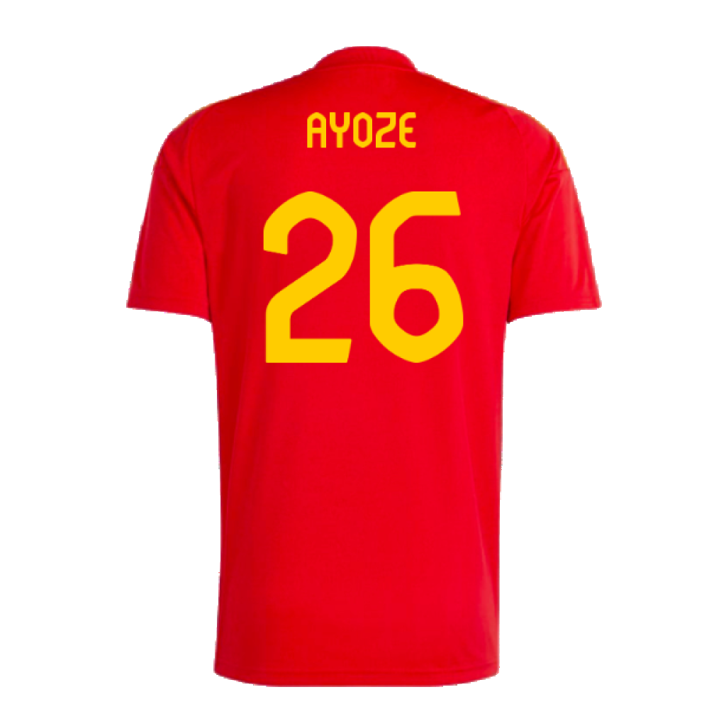 2024-2025 Spain Home Fan Jersey (Ayoze 26)