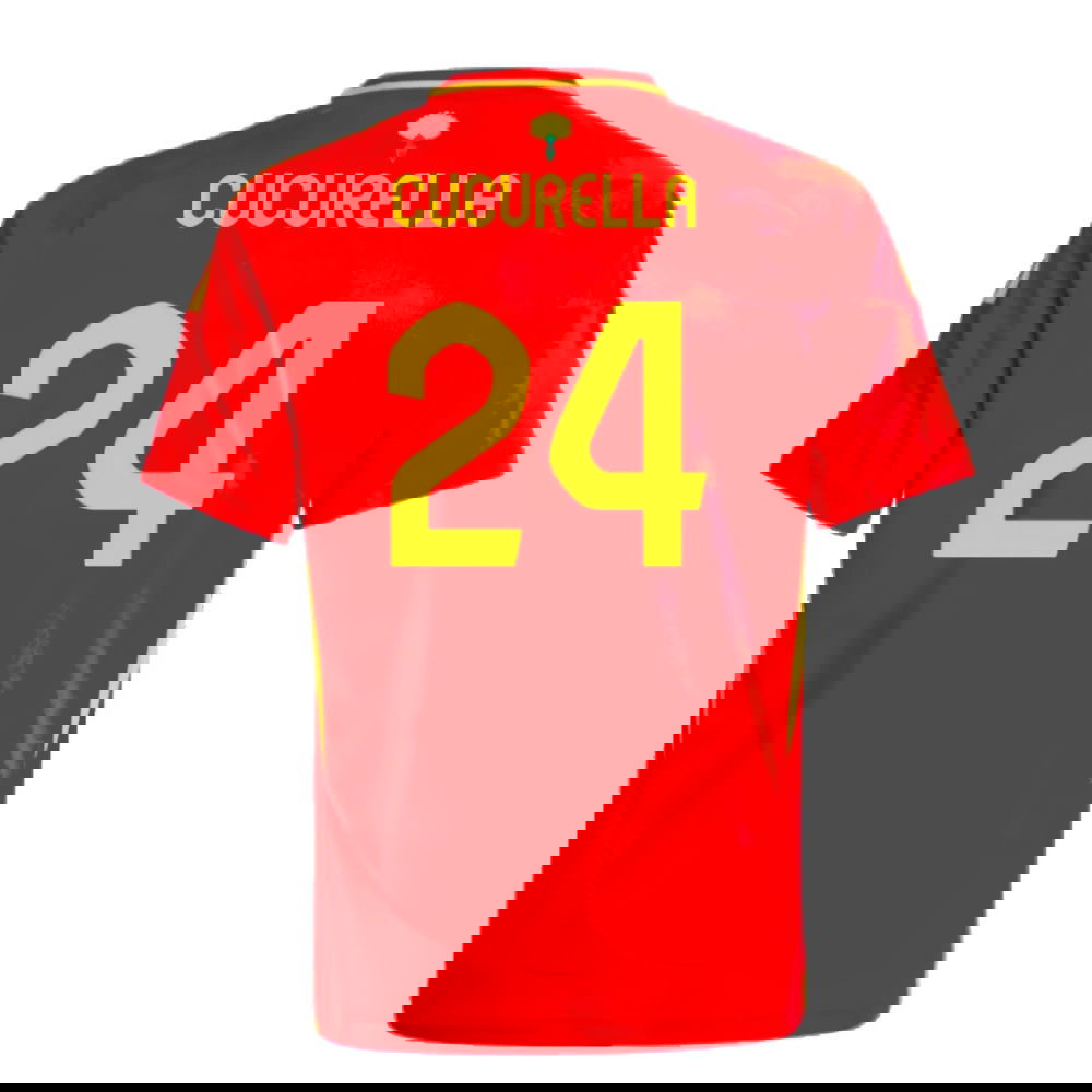 2024-2025 Spain Home Shirt (Kids) (Cucurella 24)