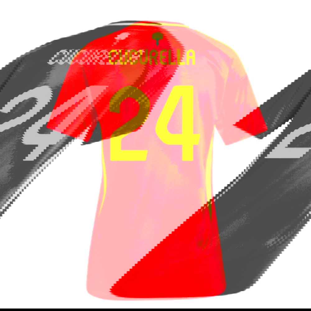 2024-2025 Spain Home Shirt (Ladies) (Cucurella 24)