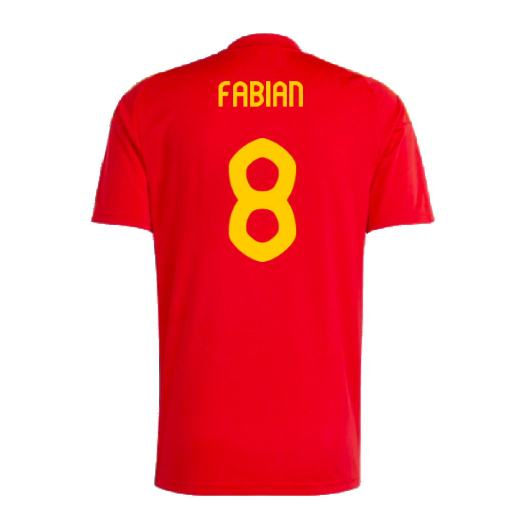 2024-2025 Spain Home Fan Jersey (Fabian 8)
