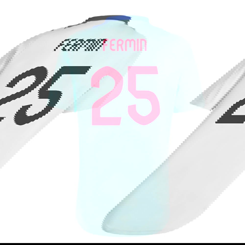 2024-2025 Spain Training Jersey (Halo Mint) (Fermin 25)