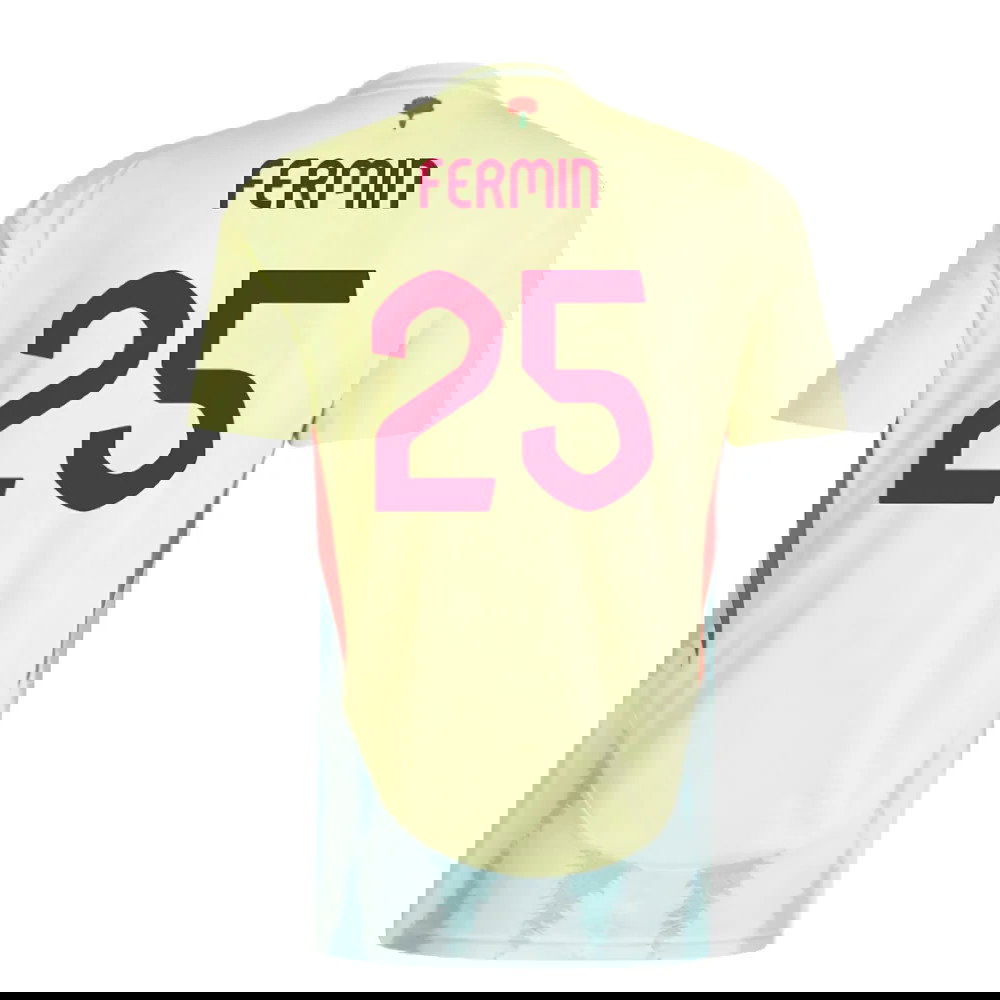 2024-2025 Spain Away Shirt (Ladies) (Fermin 25)