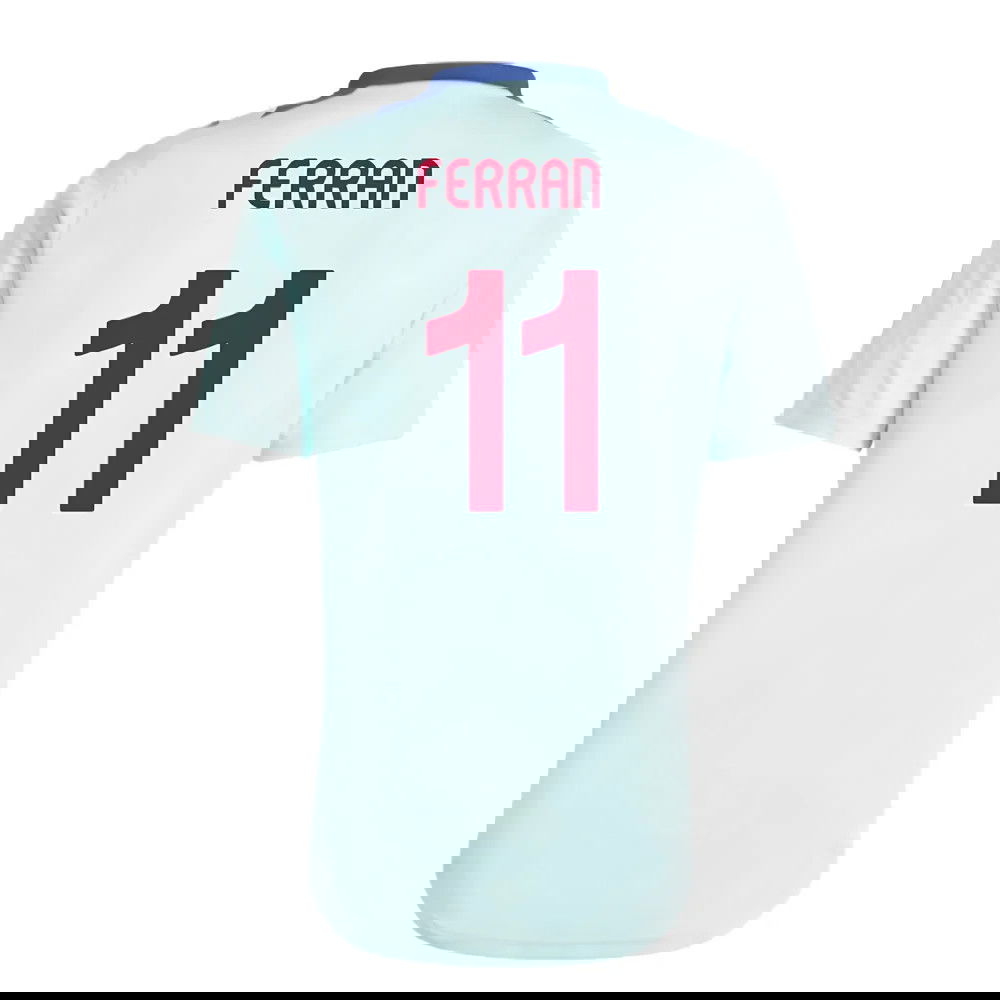 2024-2025 Spain Training Jersey (Halo Mint) (Ferran 11)