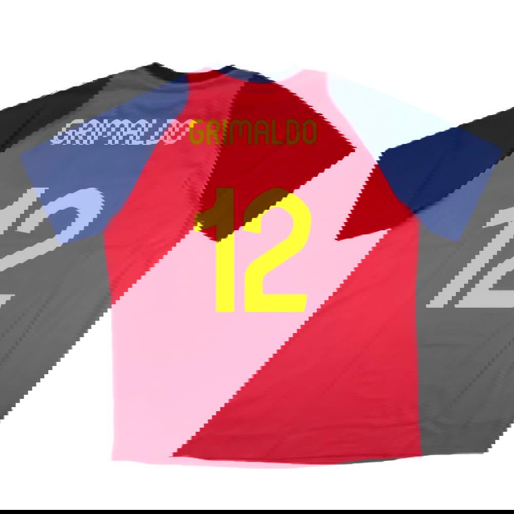 2024-2025 Spain Training Tee (Red) (Grimaldo 12)