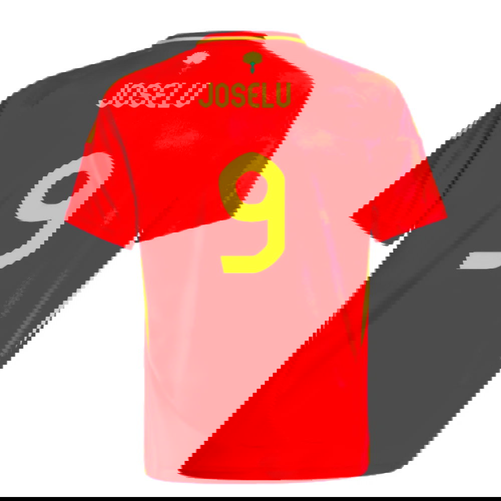 2024-2025 Spain Home Shirt (Kids) (Joselu 9)