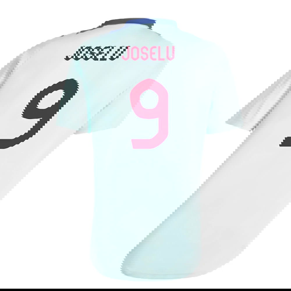 2024-2025 Spain Training Jersey (Halo Mint) (Joselu 9)