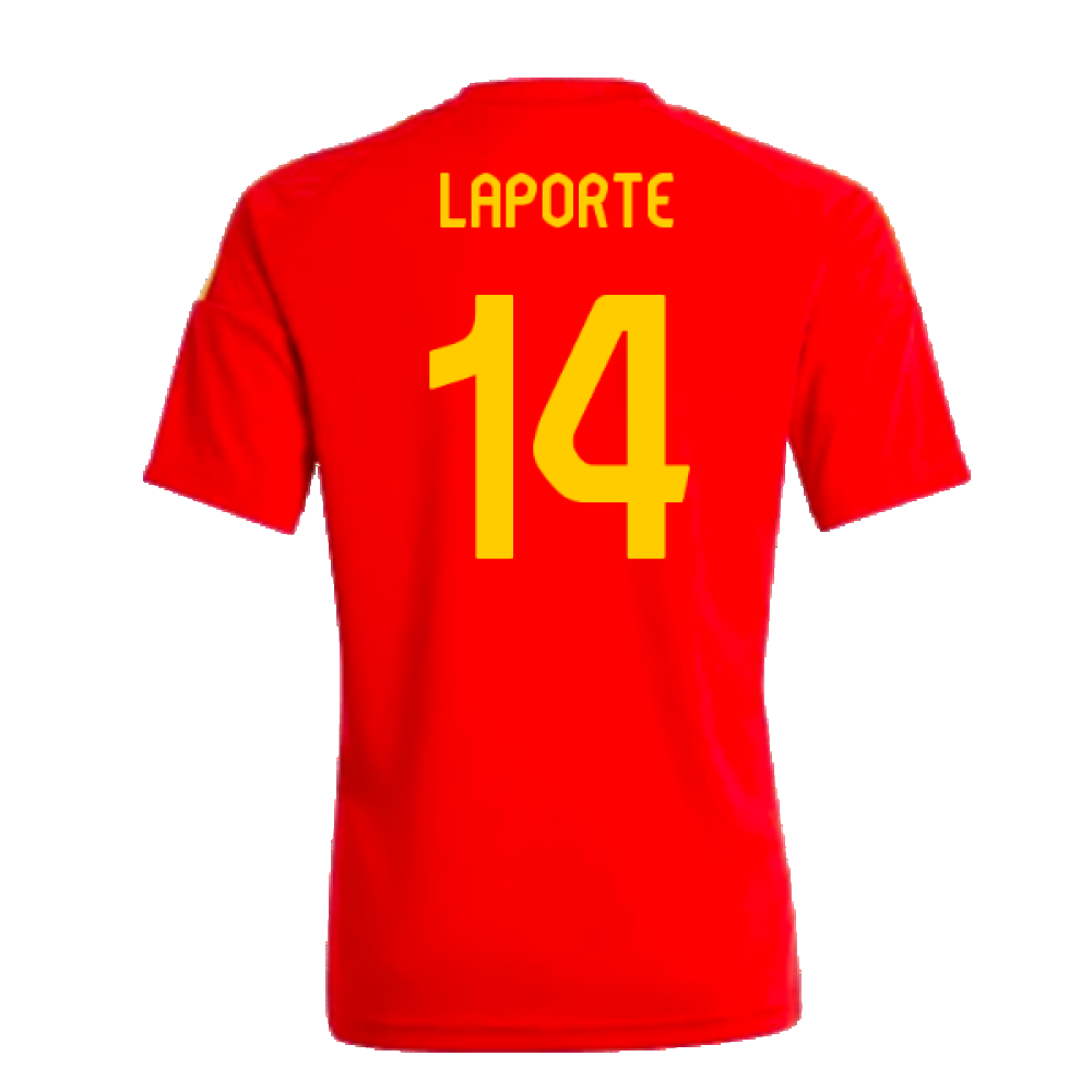 2024-2025 Spain Home Fan Shirt (Kids) (Laporte 14)