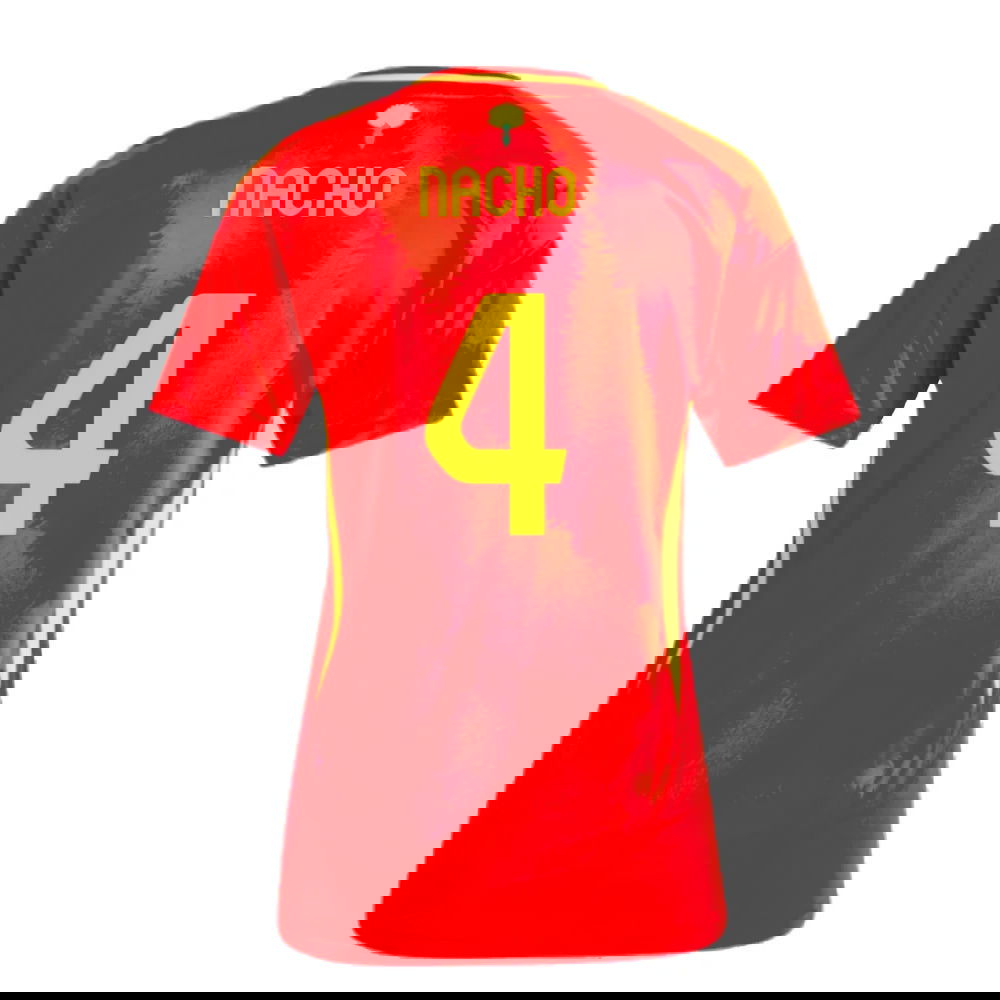 2024-2025 Spain Home Shirt (Ladies) (Nacho 4)