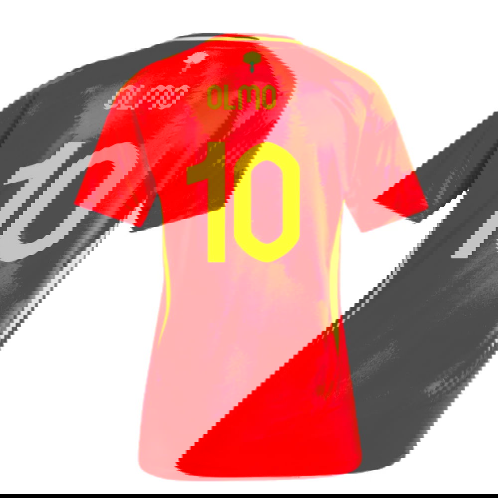 2024-2025 Spain Home Shirt (Ladies) (Olmo 10)