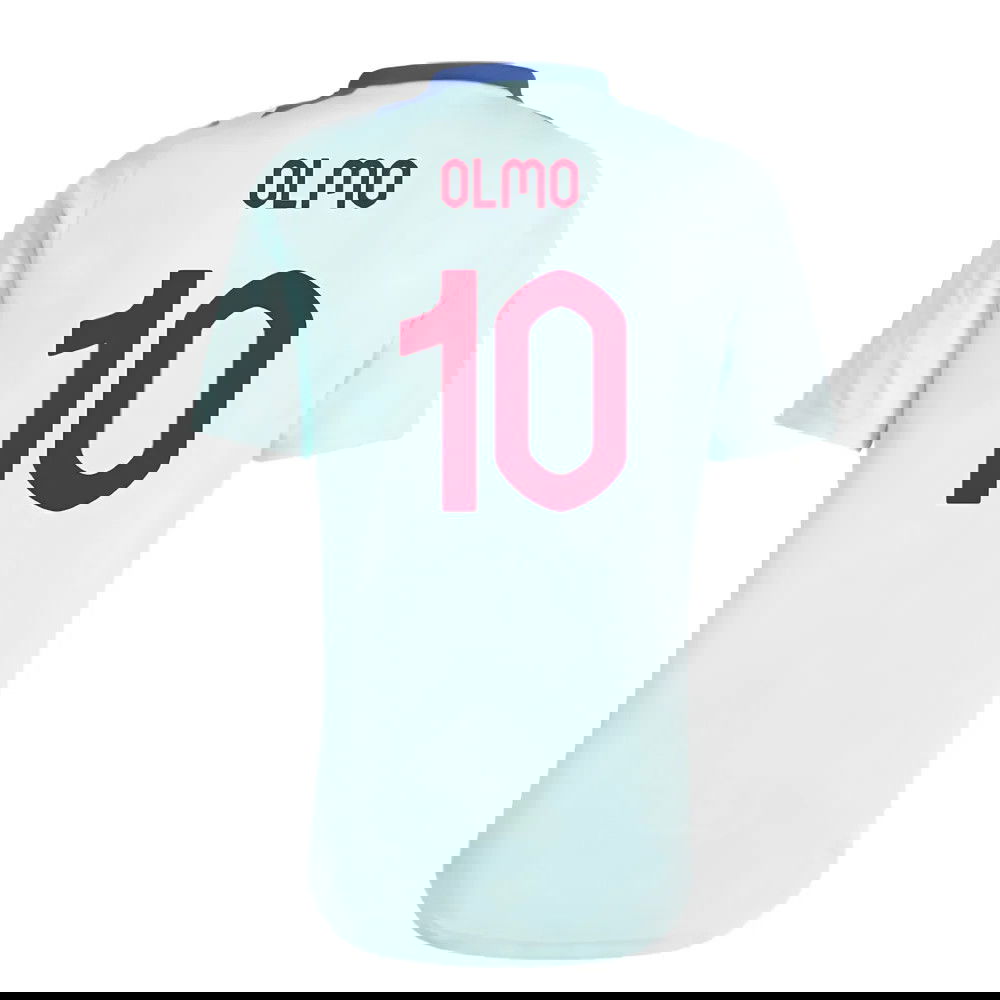 2024-2025 Spain Training Jersey (Halo Mint) (Olmo 10)