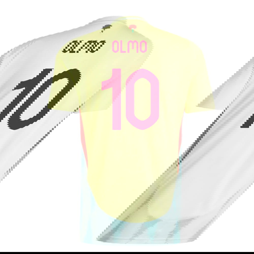 2024-2025 Spain Away Shirt (Ladies) (Olmo 10)