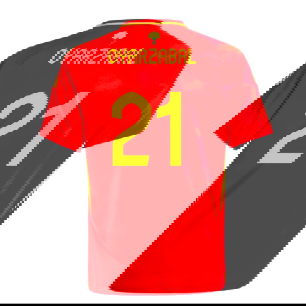 2024-2025 Spain Home Shirt (Kids) (Oyarzabal 21)