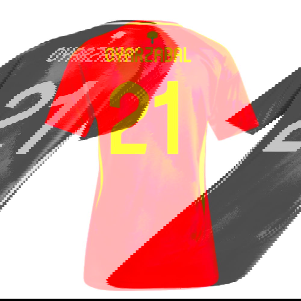2024-2025 Spain Home Shirt (Ladies) (Oyarzabal 21)