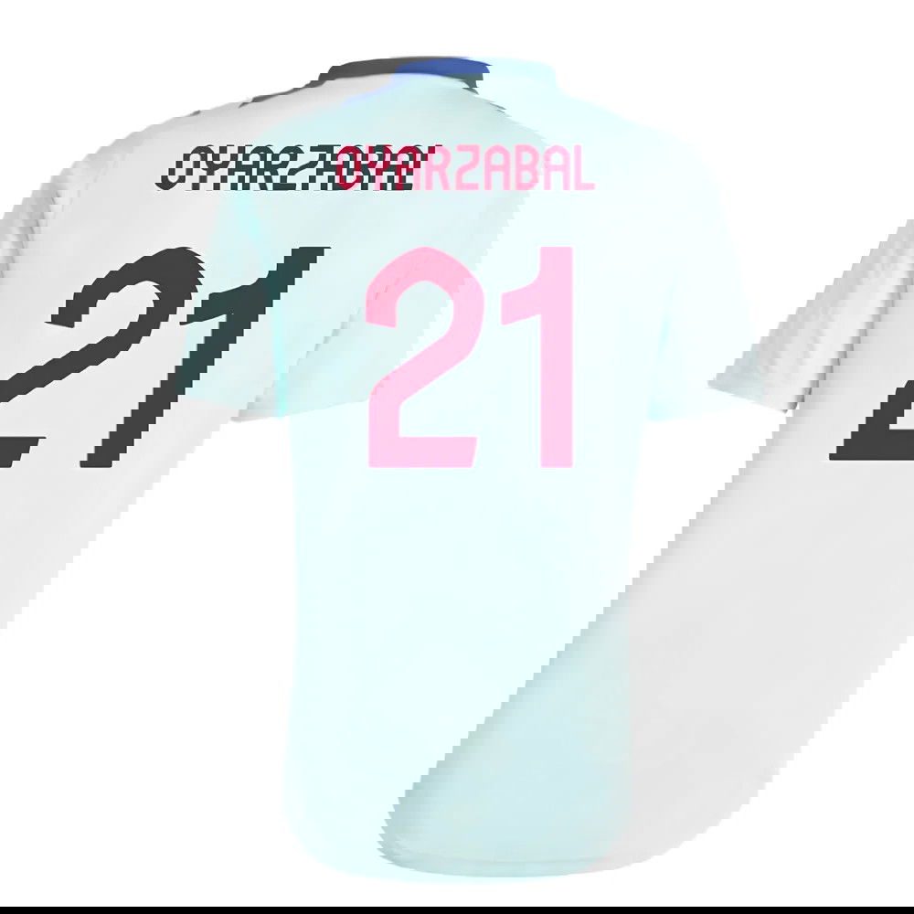 2024-2025 Spain Training Jersey (Halo Mint) (Oyarzabal 21)