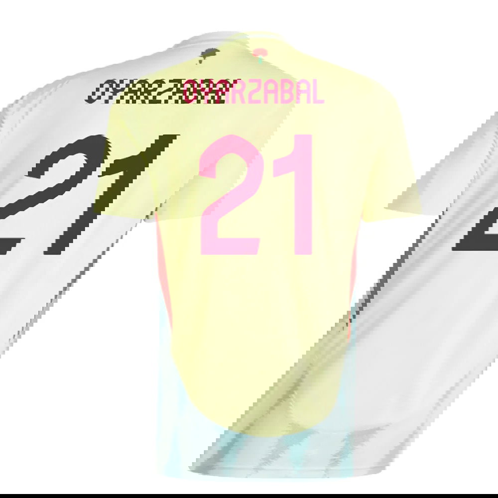 2024-2025 Spain Away Shirt (Ladies) (Oyarzabal 21)