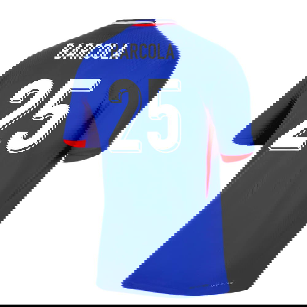 2024-2025 France Dri-FIT ADV Match Home Shirt (Barcola 25)