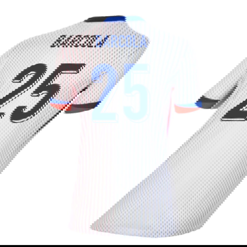 2024-2025 France Away Shirt (Womens) (Barcola 25)