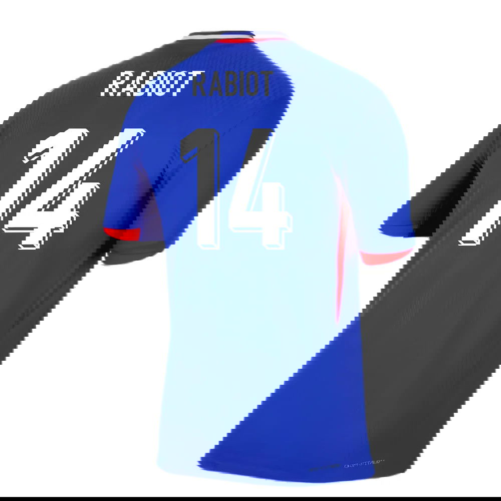 2024-2025 France Dri-FIT ADV Match Home Shirt (Rabiot 14)