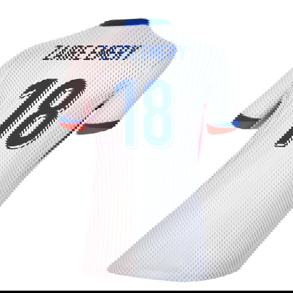 2024-2025 France Away Shirt (Womens) (Zaire Emery 18)