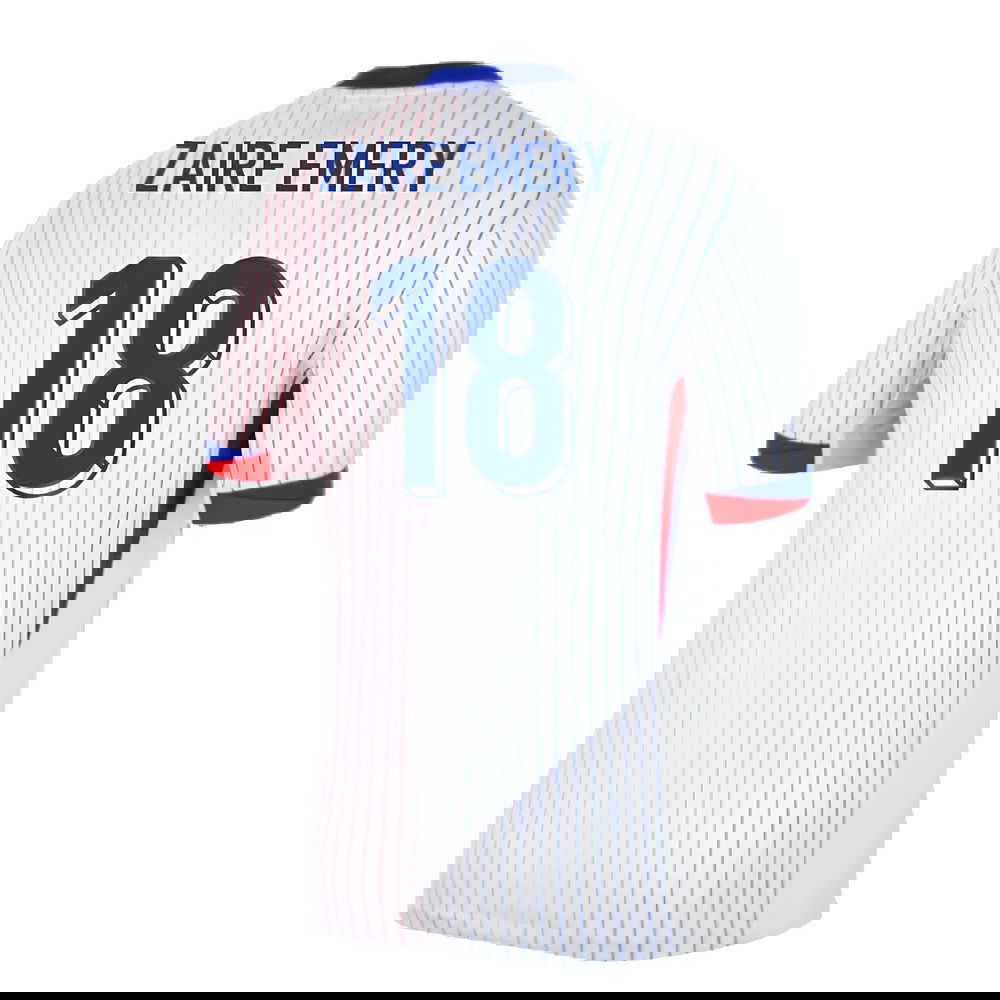 2024-2025 France Away Shirt (Zaire Emery 18)