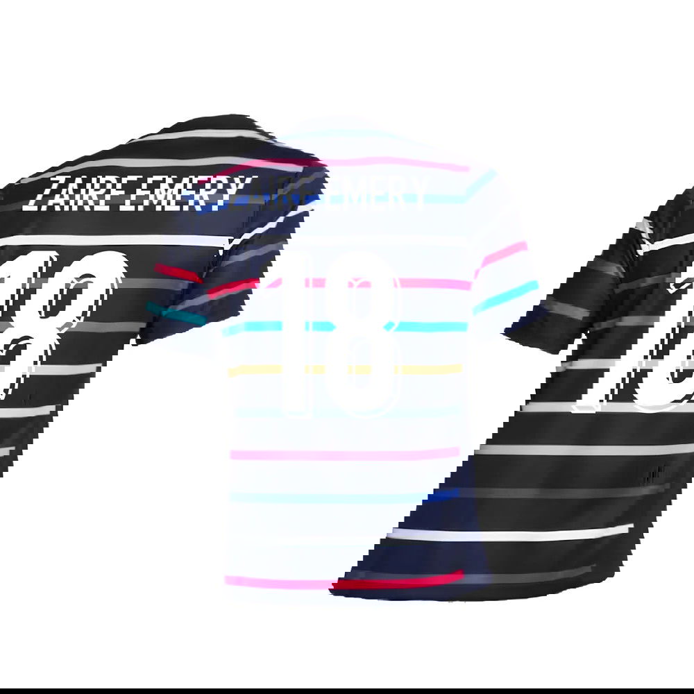 2024-2025 France Academy Pro Home Pre-Match Top (Navy) (Zaire Emery 18)