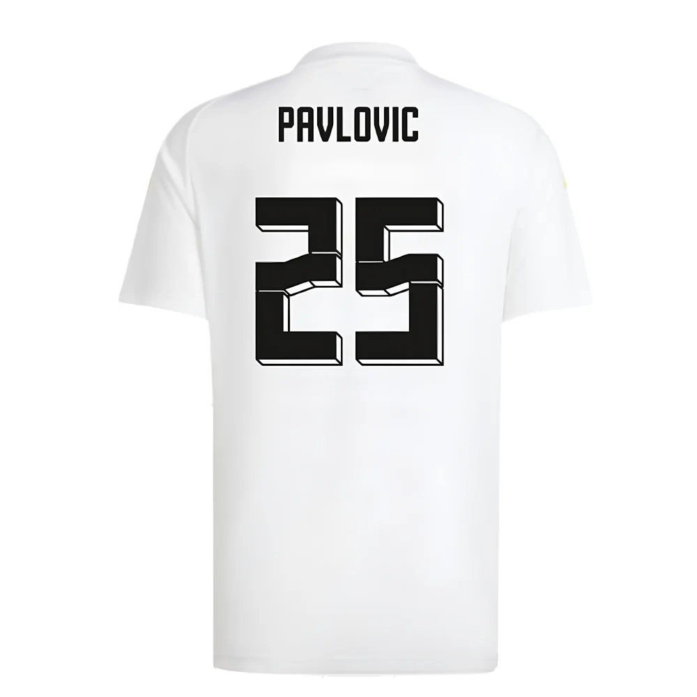 2024-2025 Germany Home Fan Shirt (Pavlovic 25)