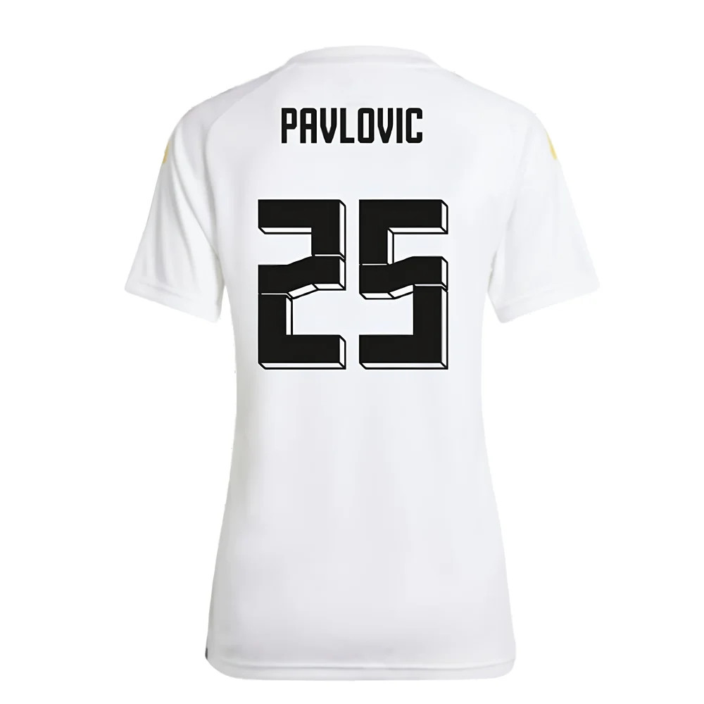 2024-2025 Germany Home Fan Shirt (Ladies) (Pavlovic 25)