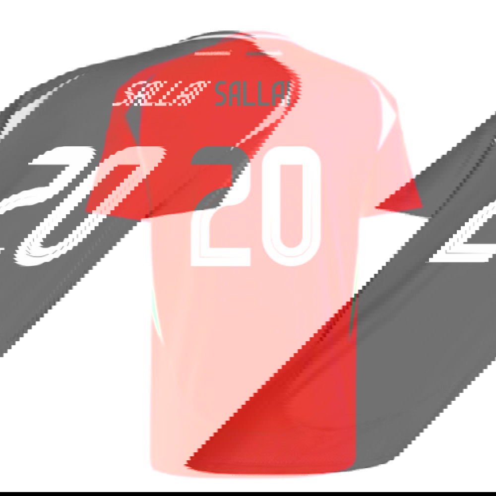 2024-2025 Hungary Home Shirt (SALLAI 20)