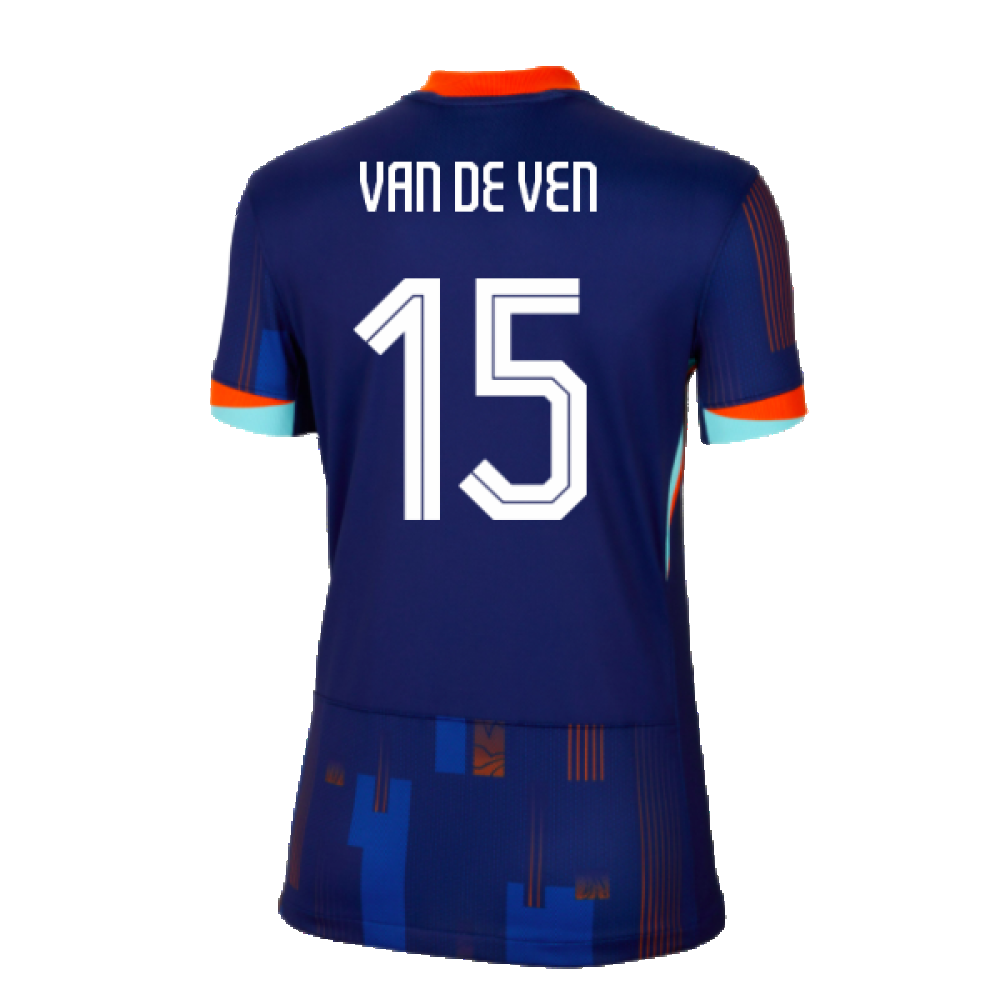 2024-2025 Netherlands Away Shirt (Womens) (Van De Ven 15)