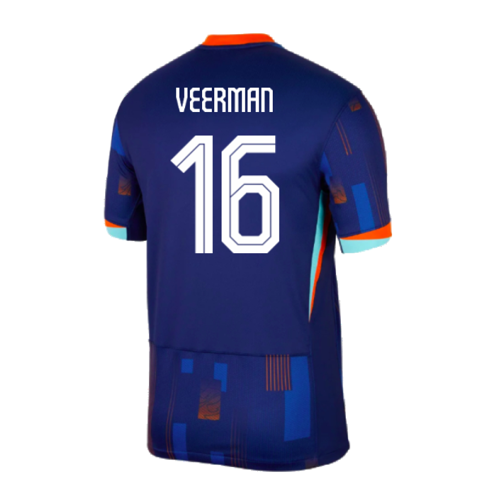2024-2025 Netherlands Away Shirt (Veerman 16)
