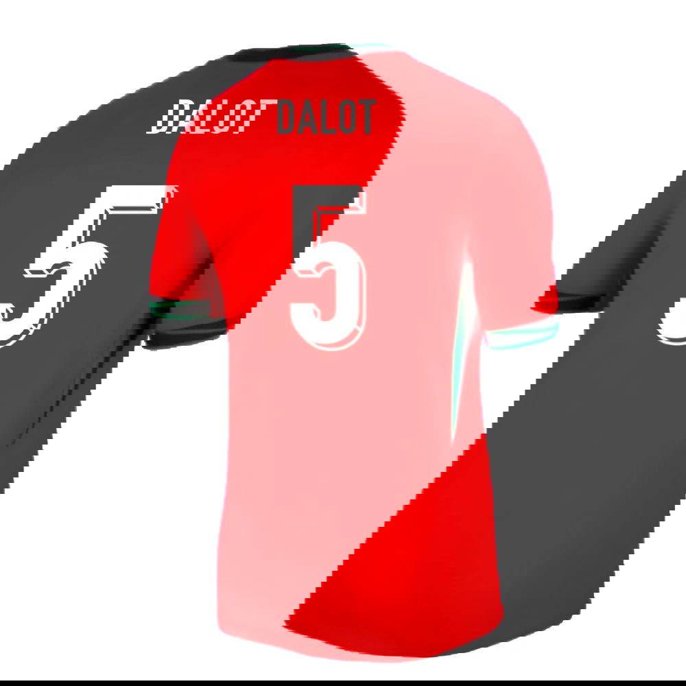 2024-2025 Portugal Home Shirt (Dalot 5)