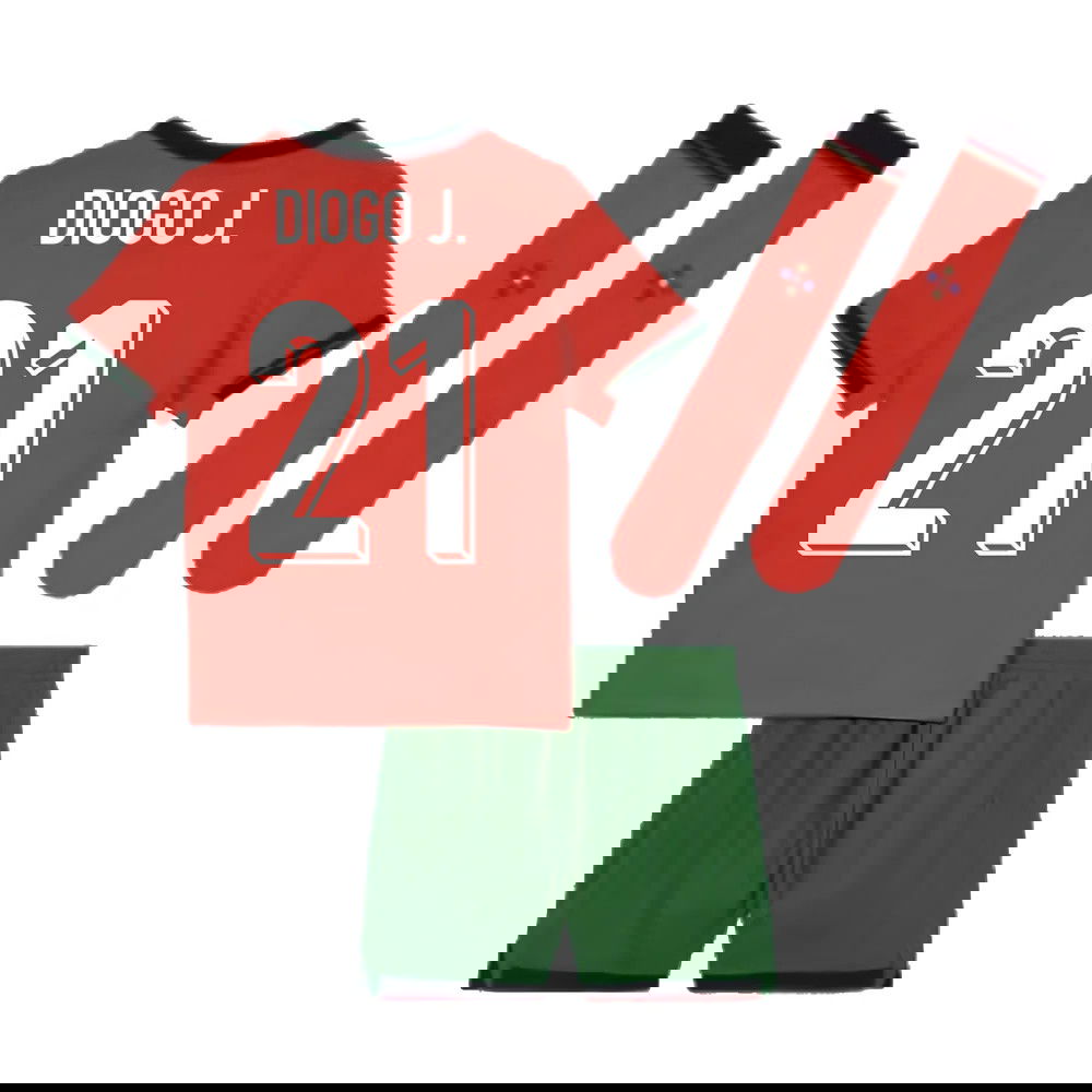 2024-2025 Portugal Home Mini Kit (Diogo J. 21)